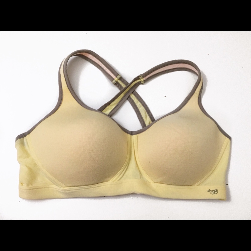 💰2for$15💰Yellow wireless bra